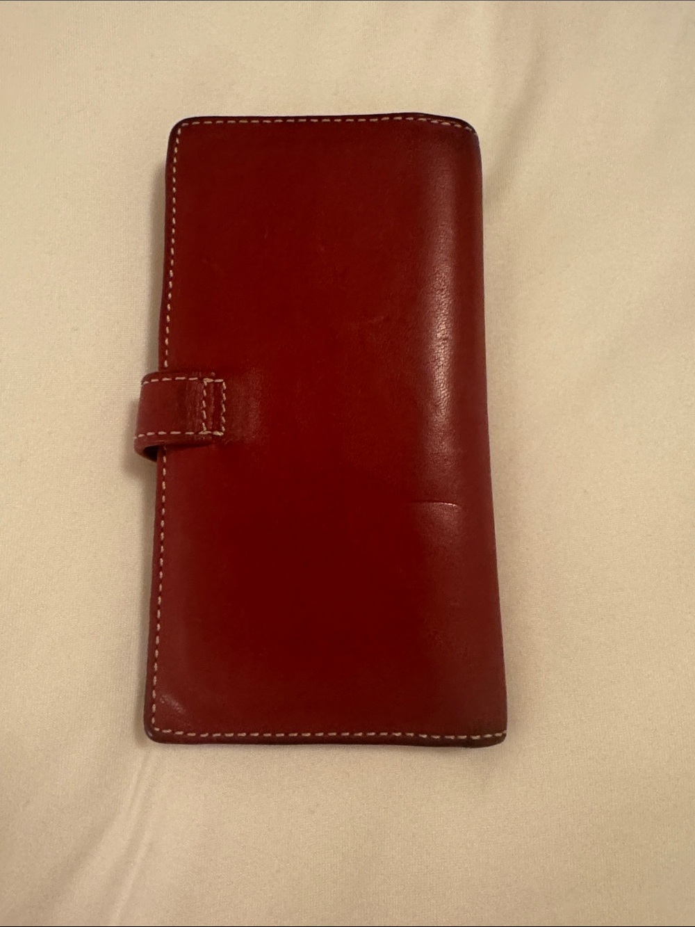 Vintage Coach Red leather bifold - Picture 4 of 7